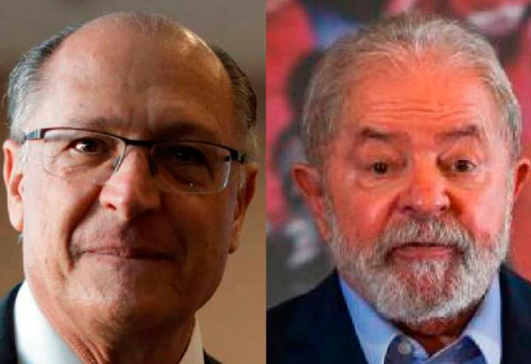 Alckmin pode ser vice em chapa com Lula para 2022