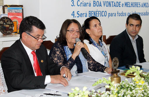 Presidente do legislativo participa de cerimônia de posse de nova diretoria do Rotary Clube