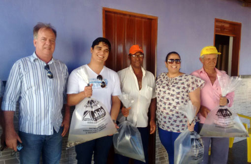 Brumado: Samambaia recebeu 50 mil alevinos, através de solicitação da vereadora Liu Vasconcelos