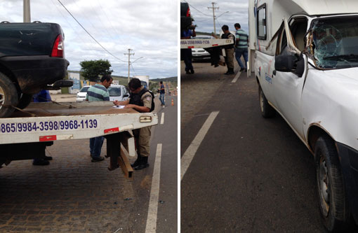Brumado: Ambulância de Guajerú envolve em acidente