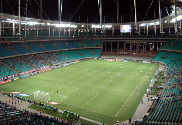 Partidas de futebol continuam suspensas na Bahia
