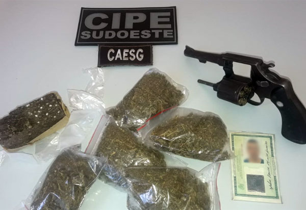 Suspeito de participações em assaltos, explosões de caixas eletrônicos, tráfico de drogas e homicídio é morto em confronto com a Caesg