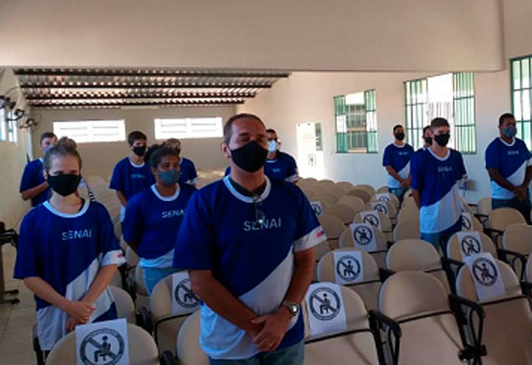 Senai: Realizada aula inaugural do curso de eletricista em Brumado