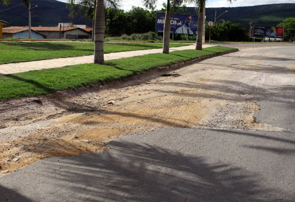 Brumado: Obras de recuperação da Avenida Lindolfo Azevedo de Brito ainda não tem data para serem iniciadas
