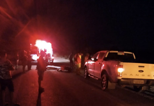 Motociclista morre após colidir moto contra cavalo na BA-148