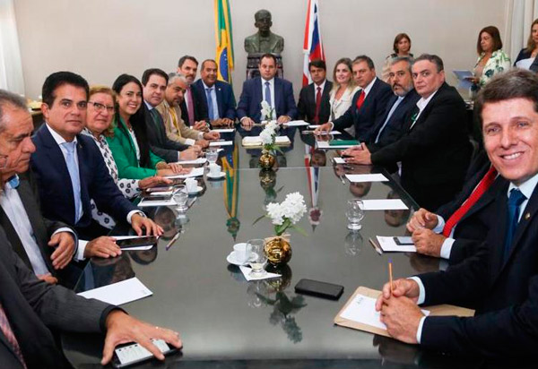 BA: Mesa Diretora da Assembleia Legislativa recebe visita de diretores da Bahia Mineração para discutir Mina de Ferro, Fiol e Porto Sul