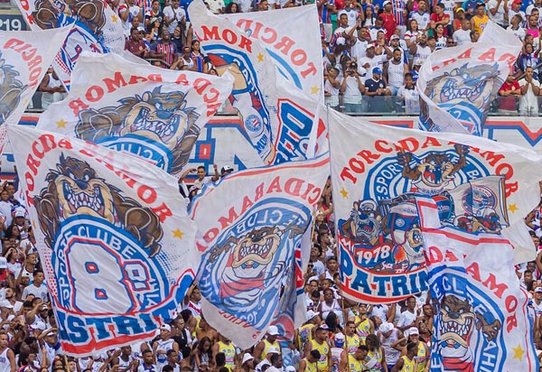 Bamor é proibida de comparecer aos estádios de futebol