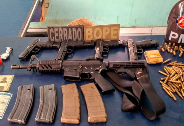 Cinco homens morrem em confronto com a polícia em Serra Dourada