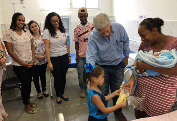 Jhon Levi é o 'Bebê Prefeito 2019' de Brumado; criança recebe simbolicamente as chaves da cidade