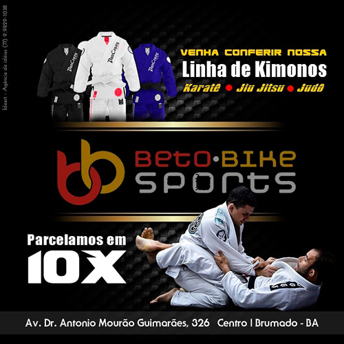  Beto Bike Sports: disponível linha de Kimonos adulto e infantil