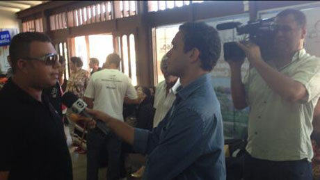 CONQUISTA: PASSAGEIRO NA BRONCA COM A COMPANHIA AZUL