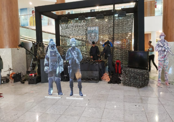 Bope da PM-BA faz exposição para comemorar cinco anos de atuação na Bahia