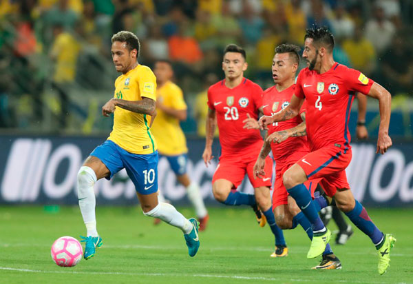 Brasil enfrentará o Chile nas quartas de final da Copa América 2021