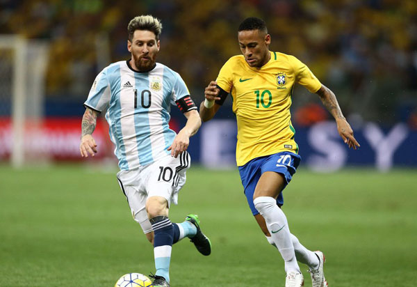 Brasil e Argentina decidem Copa América no Maracanã