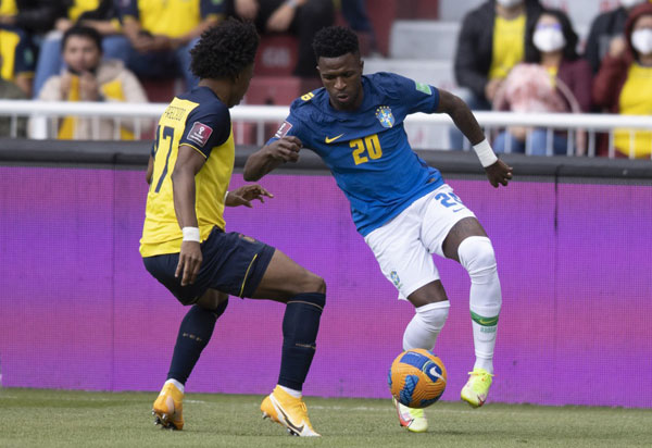 Brasil empata com o Equador pelas Eliminatórias