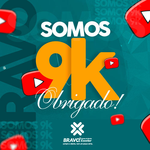 Sistema Bravo alcança 9K seguidores no Youtube