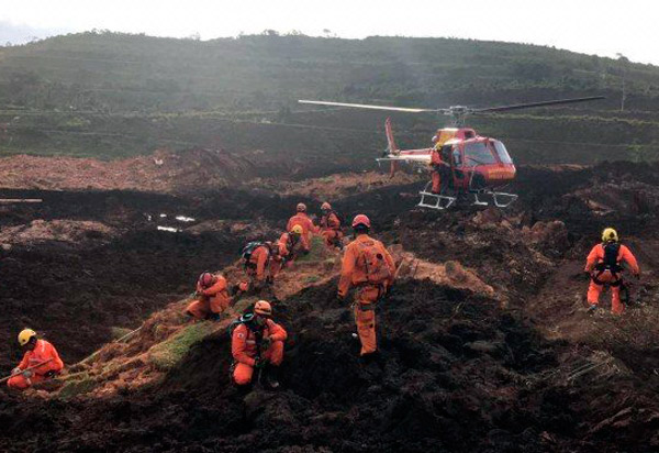 Número de mortos confirmados em Brumadinho sobe para 142