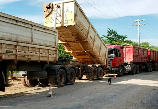 Bahia: Motorista de caçamba morre ao sofrer descarga elétrica
