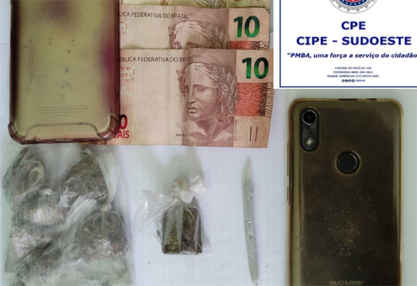 Palmas de Monte Alto: Caesg apreende drogas e prende acusados de tráfico