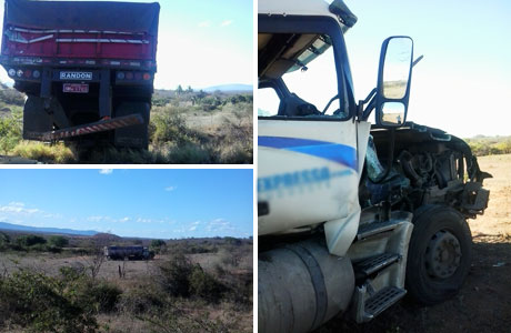 SUDOESTE: COLISÃO ENTRE CARRETAS EM SUSSUARANA