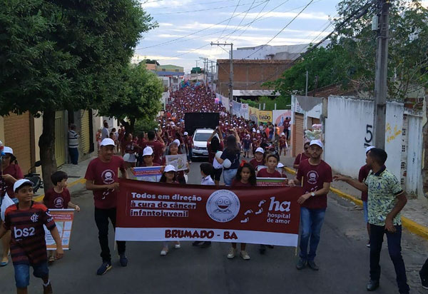 Brumado: Caminhada Passos que Salvam arrecadou mais de 80 mil reais para o Hospital de Câncer Infantojuvenil de Barretos