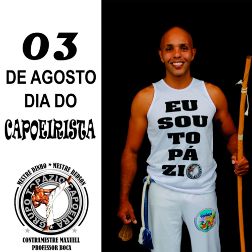 Grupo de Capoeira Topázio de Brumado parabeniza capoeiristas 