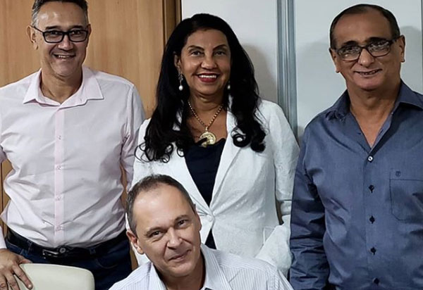 Pré-candidato a deputado federal, Carlinhos Moura se reuniu com a diretoria do Instituto dos Auditores Fiscais do Estado da Bahia