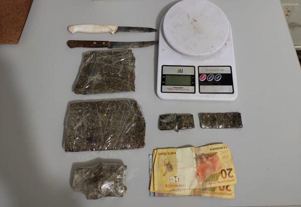 Casal é preso acusado de Tráfico de Drogas em Livramento
