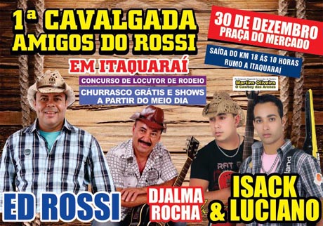 ITAQUARAÍ: CAVALGADA AMIGOS DOS ROSSI DOMINGO (30)