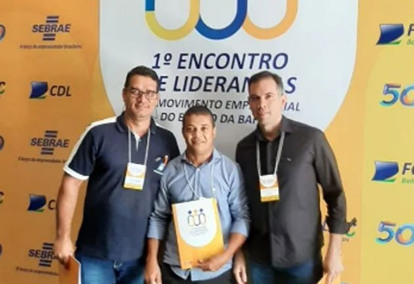 CDL de Brumado participou do 1° Encontro de Lideranças do Movimento Empresarial do Estado da Bahia