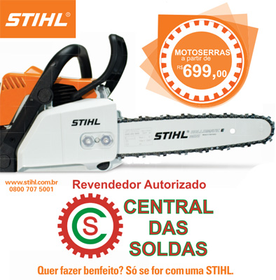 CENTRAL DAS SOLDAS SEU REVENDEDOR AUTORIZADO STIHL