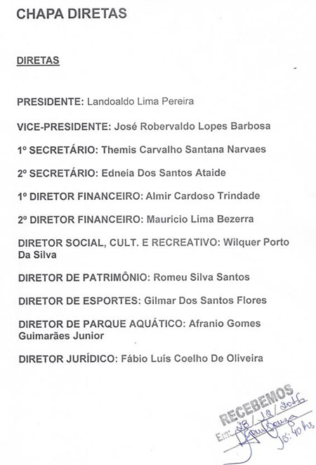 Eleições diretas para diretoria administrativa do Clube Social acontecerá dia 15 de janeiro