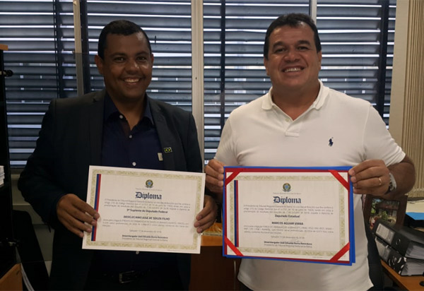 Ciano Filho foi diplomado como suplente à Câmara dos Deputados