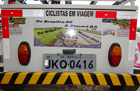 AVENTURA: CICLISTAS ESTÃO INDO DE BRASÍLIA À ITACARÉ