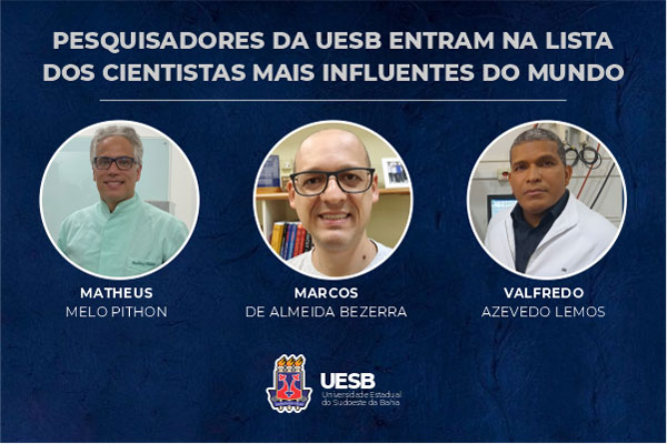 Pesquisadores da Uesb estão entre os mais influentes do mundo