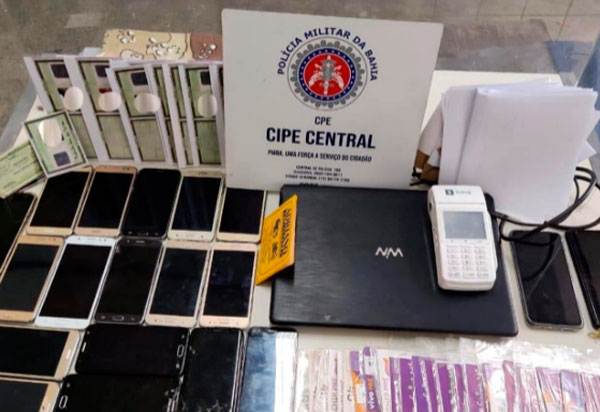 Cipe Central captura dupla que falsificava documentos para abrir contas