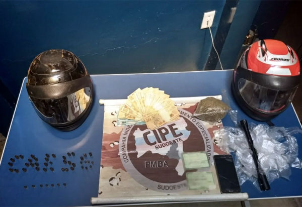 Dom Basílio: Caesg detém suspeitos de assaltar R$ 37 mil em comércio