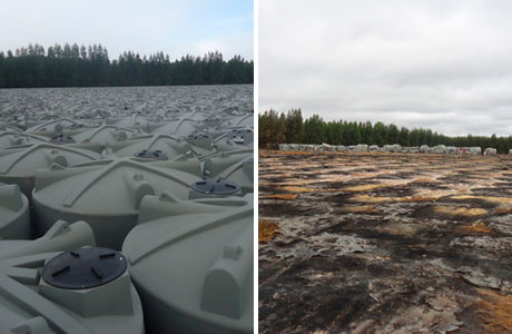 Incêndio destrói cerca de 1 mil cisternas na cidade de Maracás