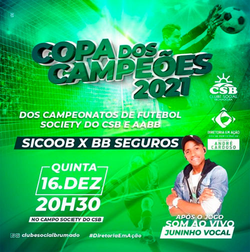 Brumado: Sicoob e BB Seguros se enfrentam no jogo de volta da Copa dos Campeões do CSB X AABB