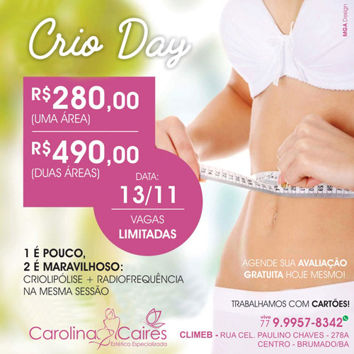  Carolina Caires - Estética Especializada: livre-se da gordura localizada