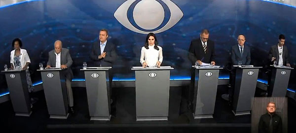 Eleições 2018: seis candidatos ao governo da Bahia participaram do primeiro debate na TV