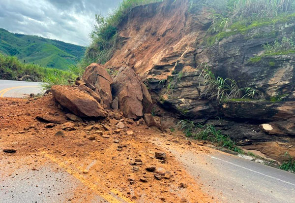 Trecho da Serra do Marçal é parcialmente liberado para carros pequenos