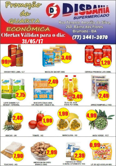 Hoje é dia de economizar na 'Quarta Econômica' do Disbahia