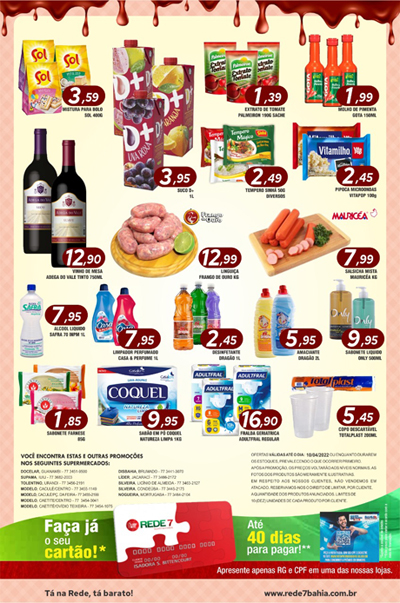 Páscoa de ofertas no Disbahia Supermercado
