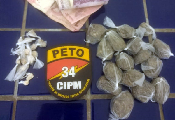 Brumado: indivíduos são detidos após serem flagrados com drogas 