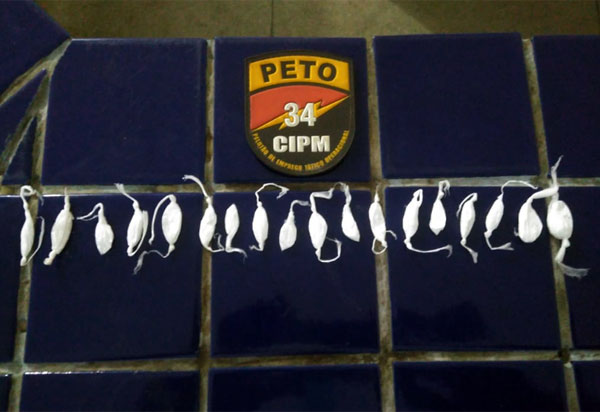 Brumado: Polícia Militar apreende drogas no Bairro Dr. Juracy