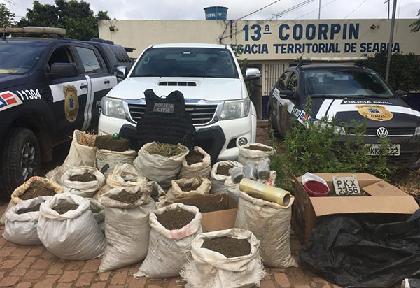 Chapada Diamantina: Homem é preso com mais de 160 kg de maconha