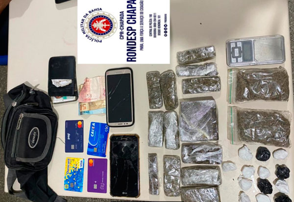 Rondesp Chapada localiza maconha e cocaína em Mucugê