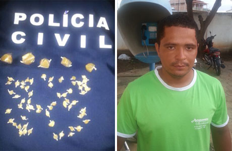 LIVRAMENTO: POLÍCIA CIVIL PRENDE ACUSADO DE TRÁFICO