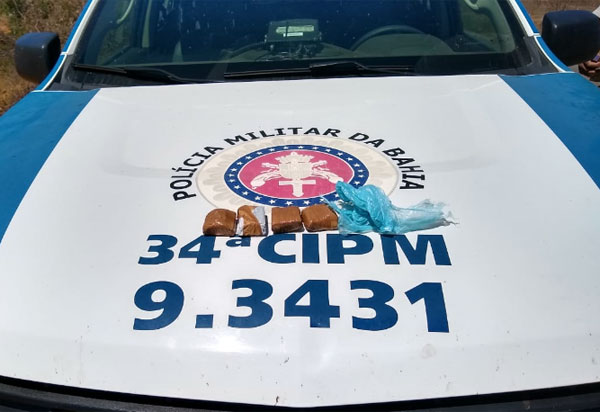 Após denúncia, homem é preso portando drogas em Presidente Jânio Quadros